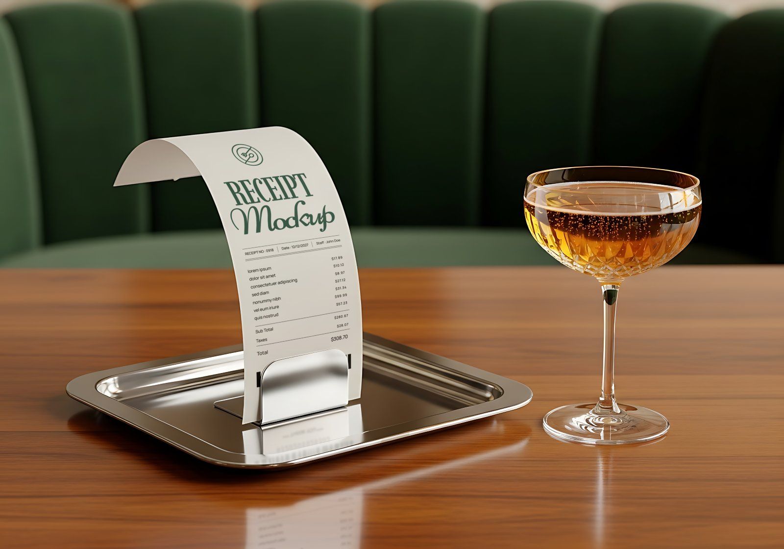 Premium Branding Steak Resto Mockup