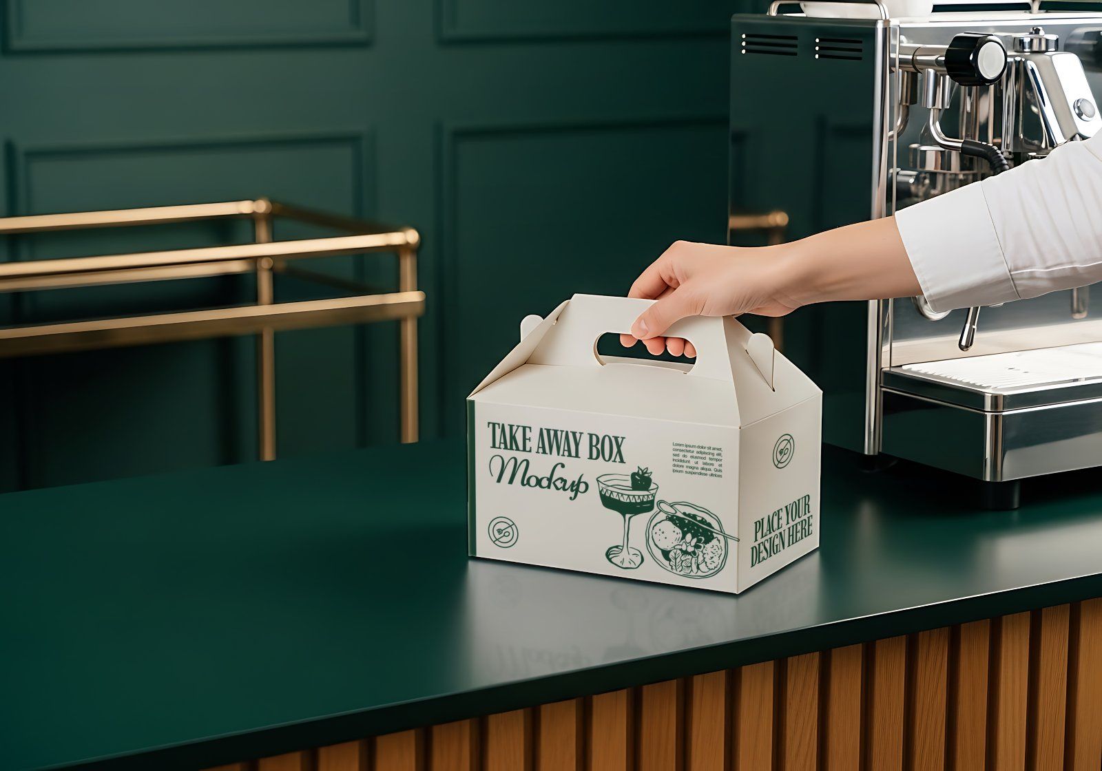 Premium Branding Steak Resto Mockup