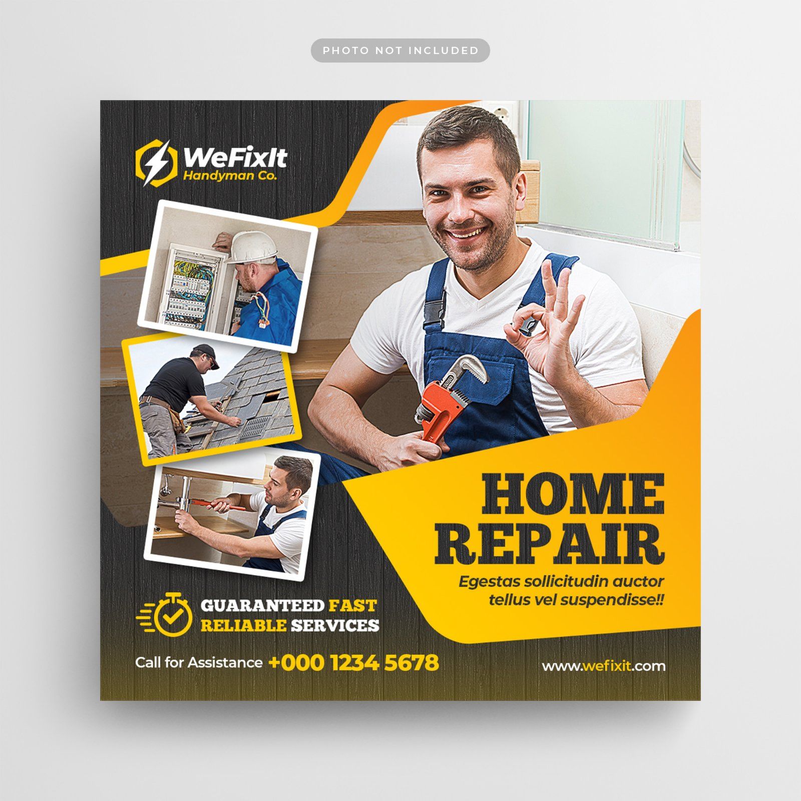 handyman-home-repair-flyer-social-media-post-web-banner — image 1