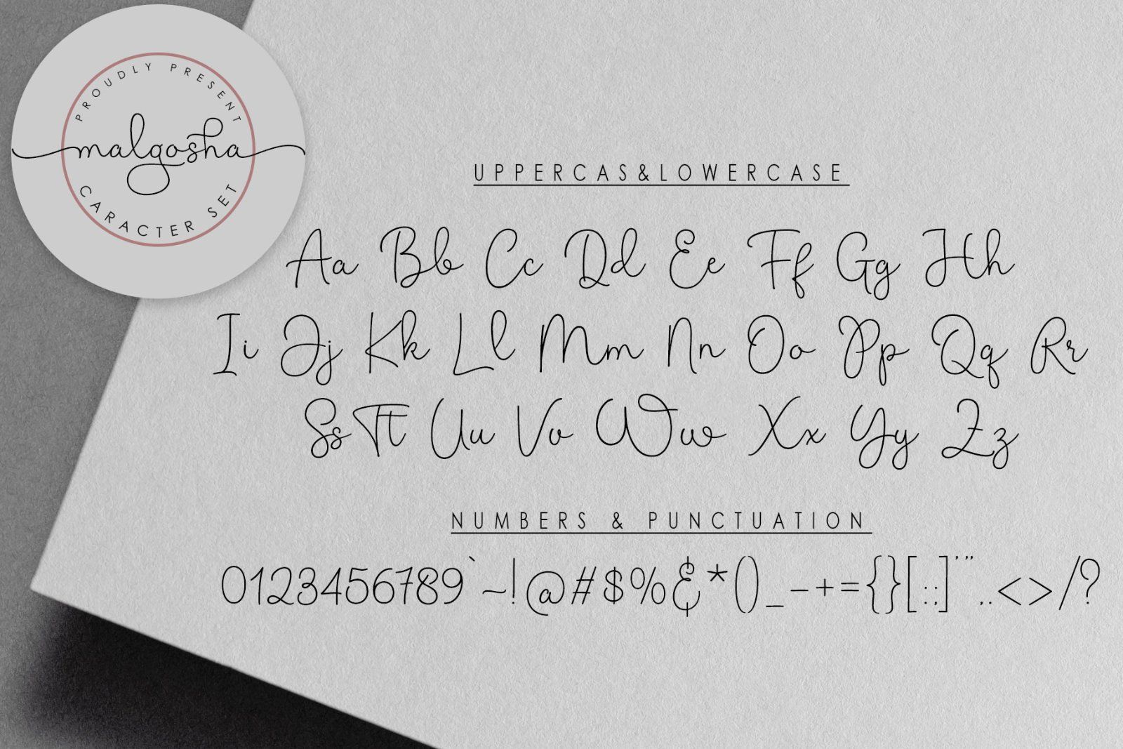Malgosha Script