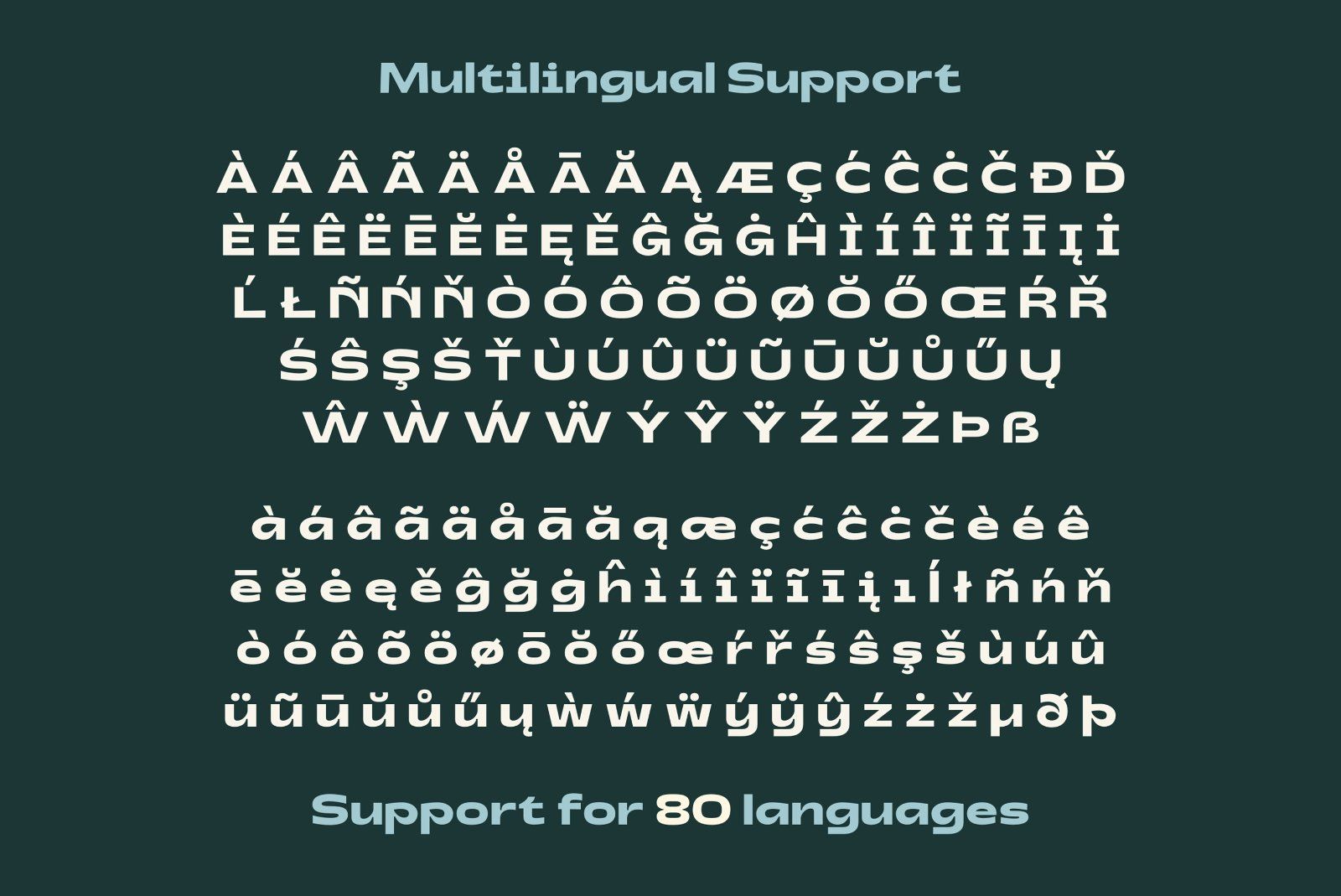 Gts Varine - Wide Display Font — image 14