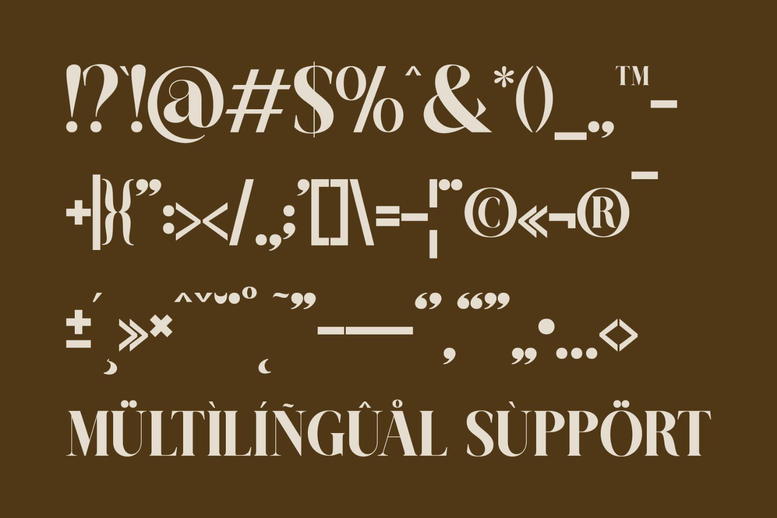 Belgina | Modern Unique Serif