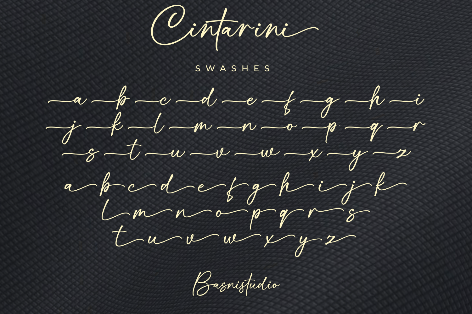 Cintarini Handwritten Font