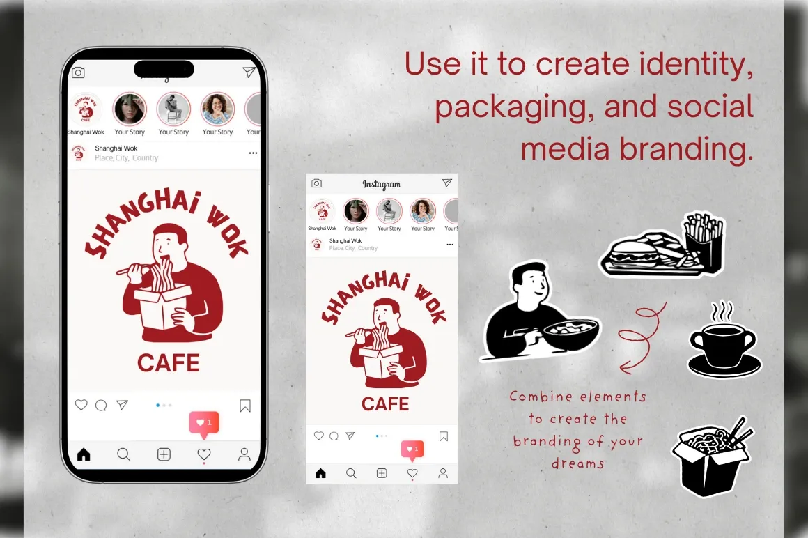 Cafe Vibes Hand Drawn Illustrations — image 14