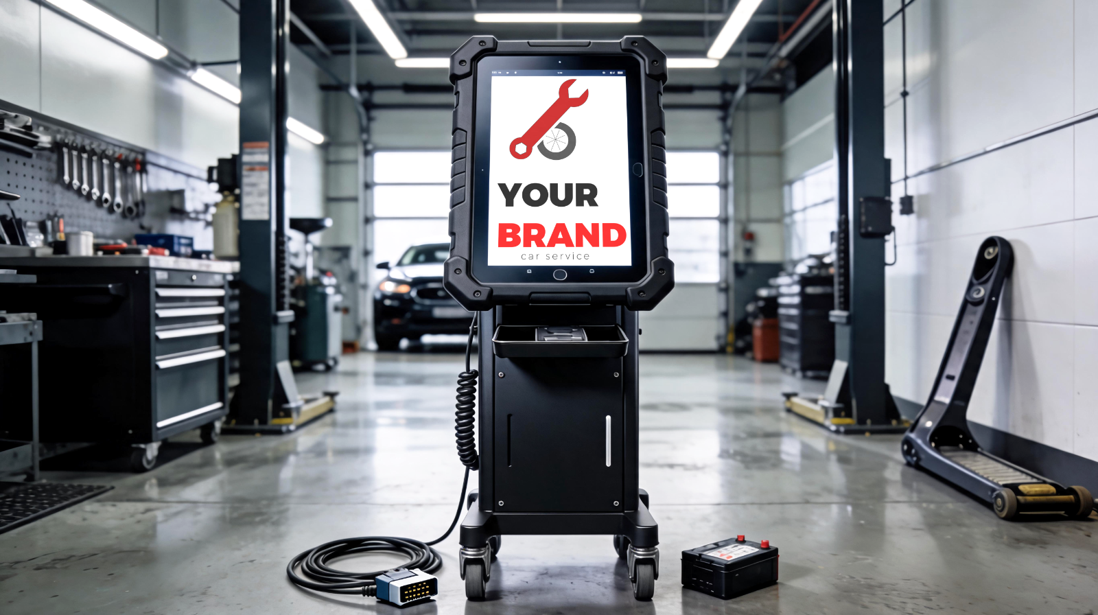Premium 15 PSD Mockups CAR SERVICE