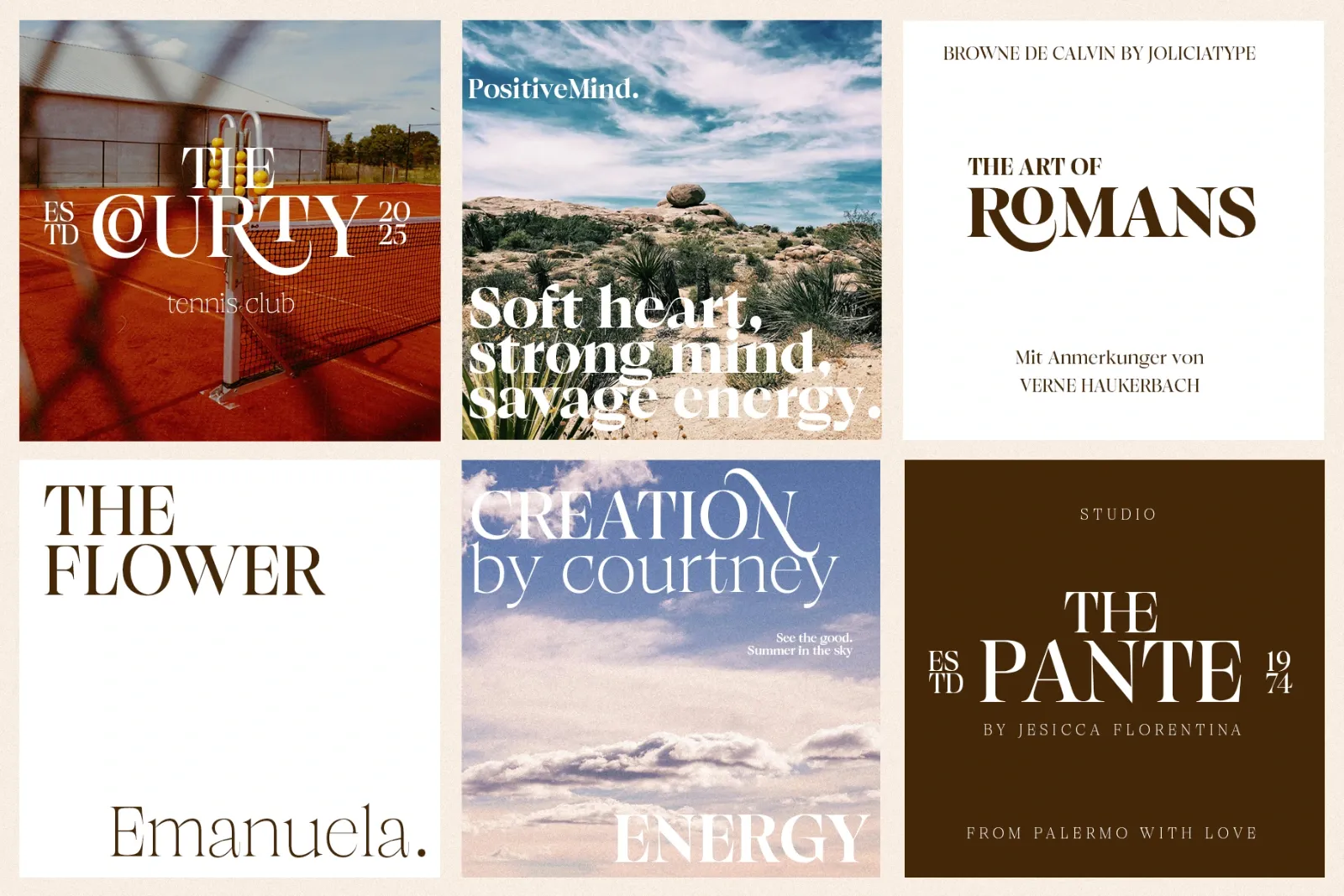 Browne de Calvin | Luxury Serif Typeface — image 14