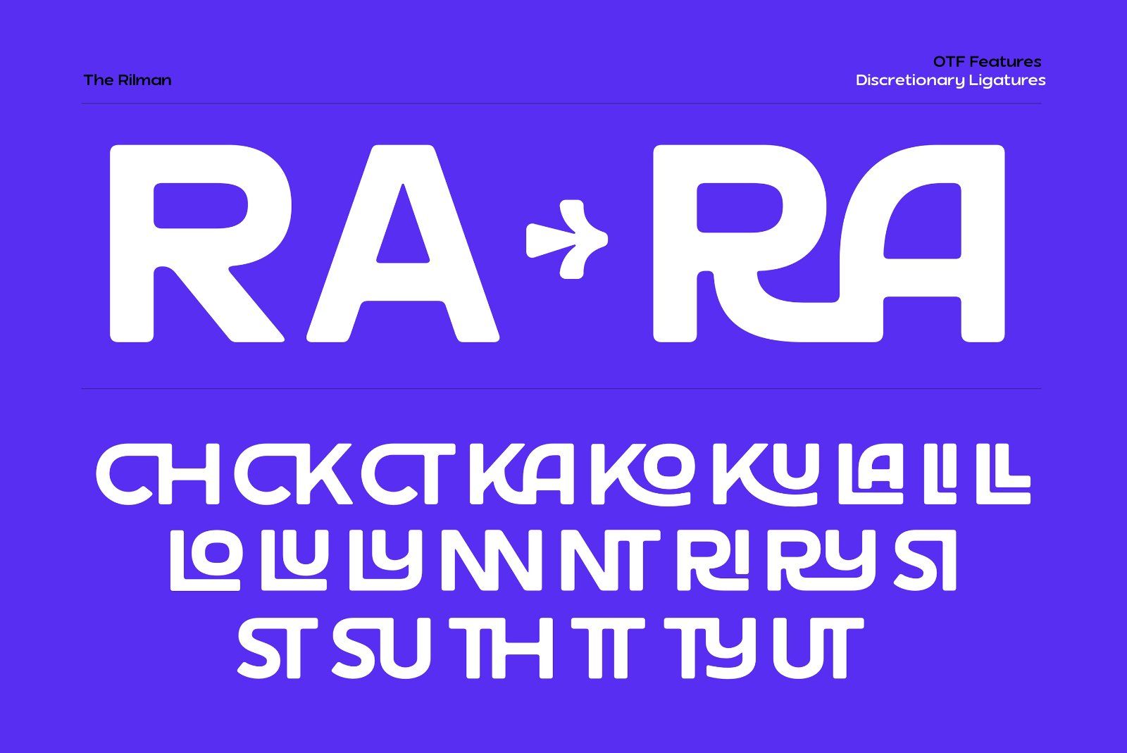 The Rilman - Ligature Rounded — image 14