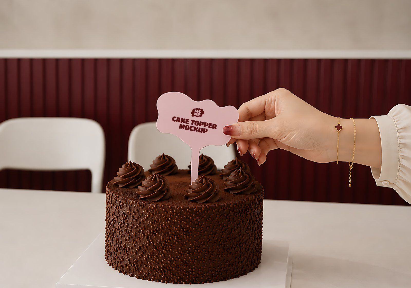 Premium Cake & Coffee Shop Branding Mockup Bundle – 15 Aesthetic PSD Scenes for Bakeries, Cafes