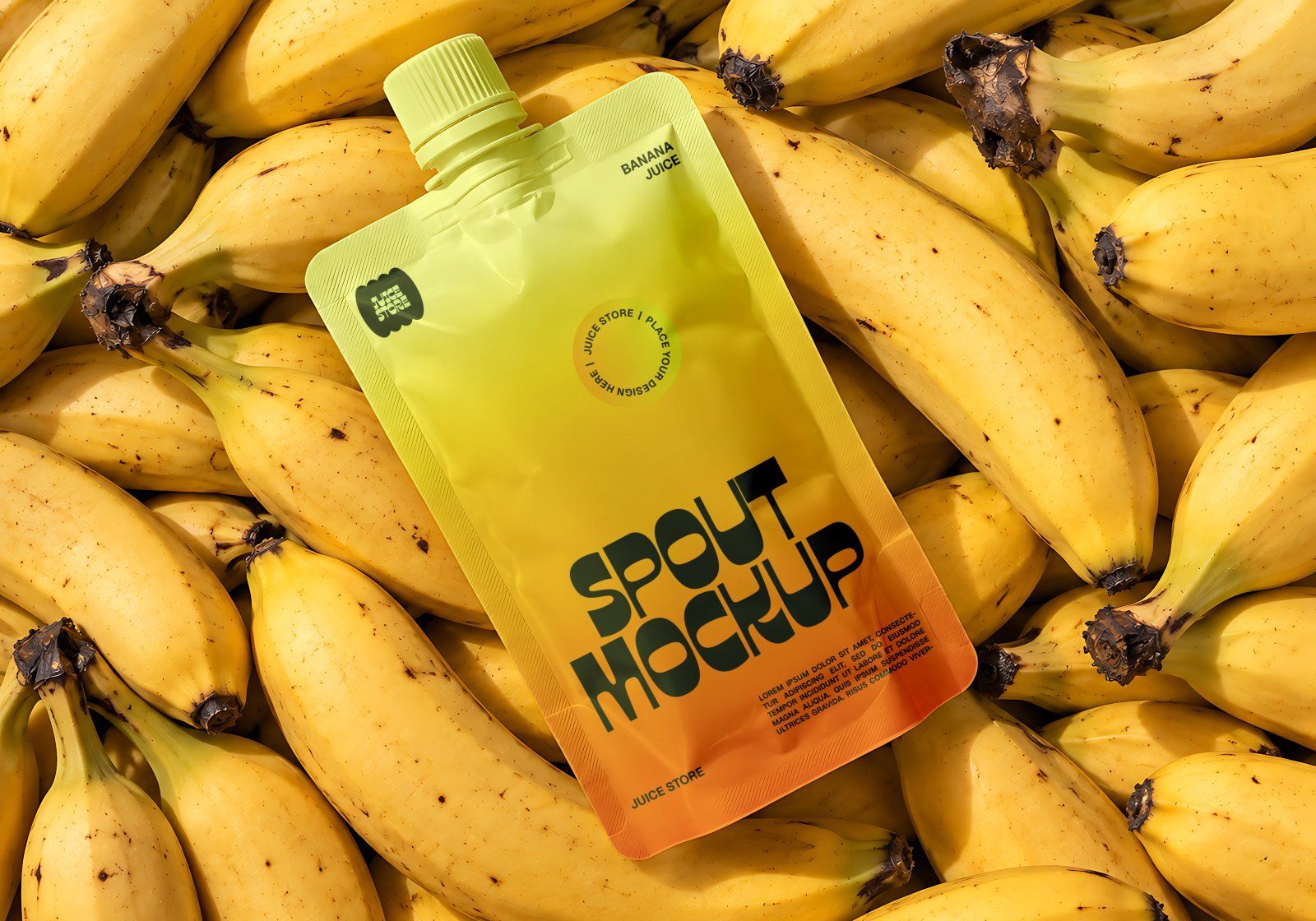 Juice Store Mockup Bundle - Complete Juice Bar & Smoothie Brand Identity PSD — image 2