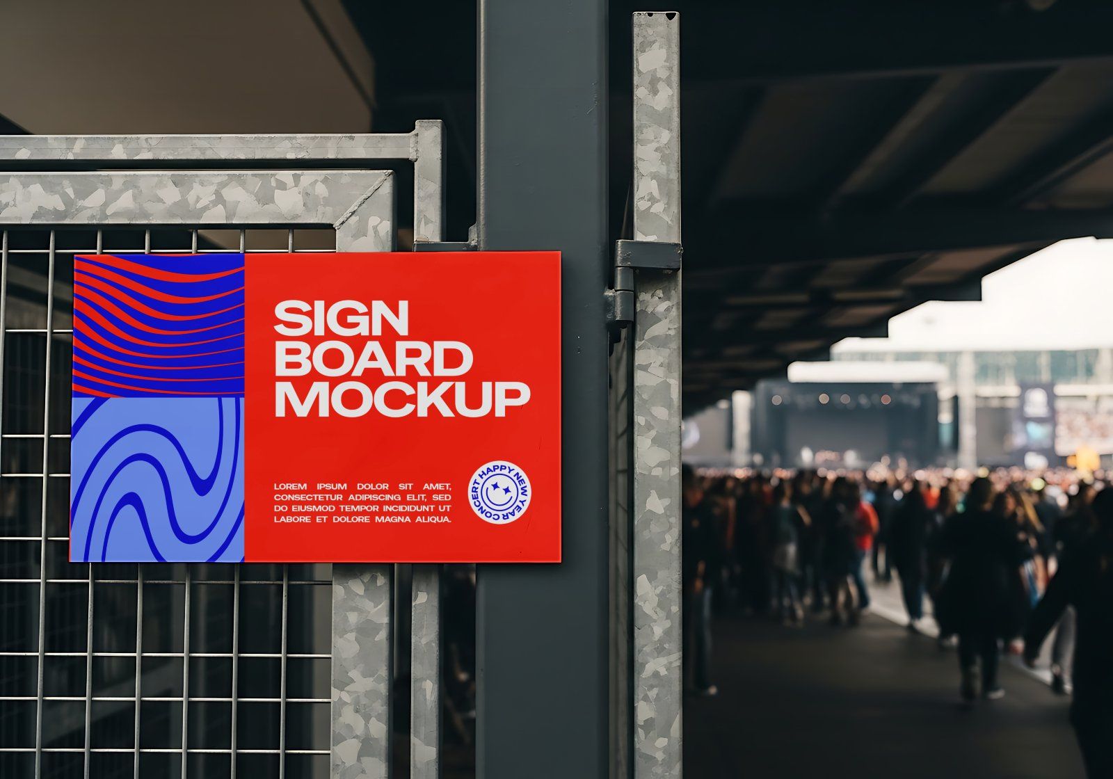 Premium Branding Live Concert Mockup