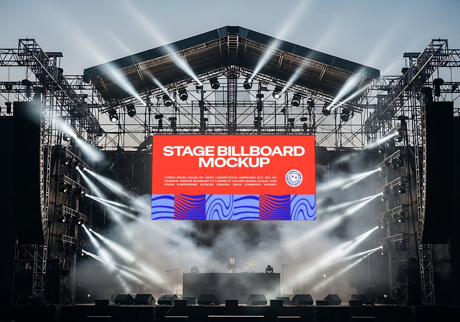 Premium Branding Live Concert Mockup