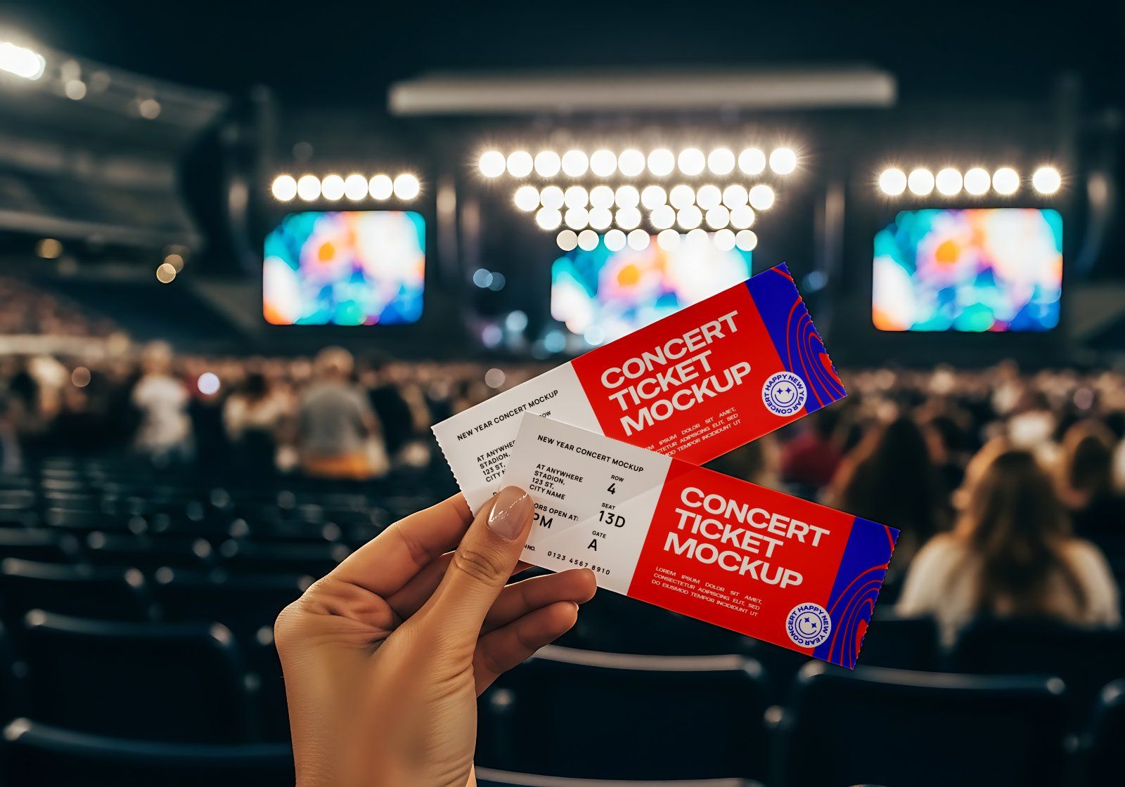 Premium Branding Live Concert Mockup