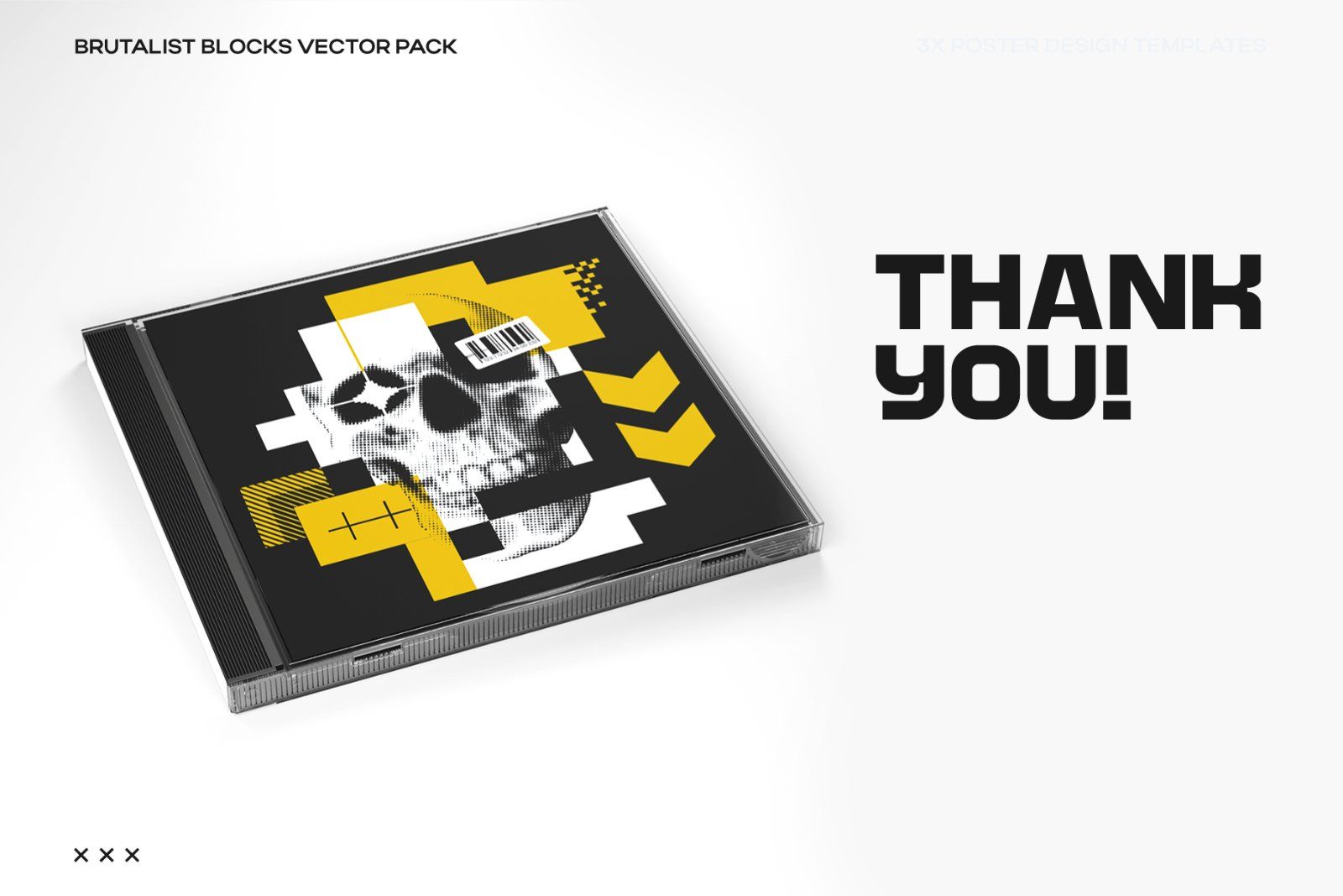 Brutalist Blocks Vector Pack