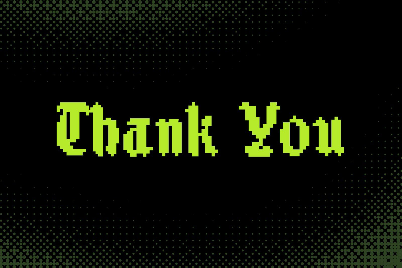 Blackbit Retro Game Pixelated Font — image 15