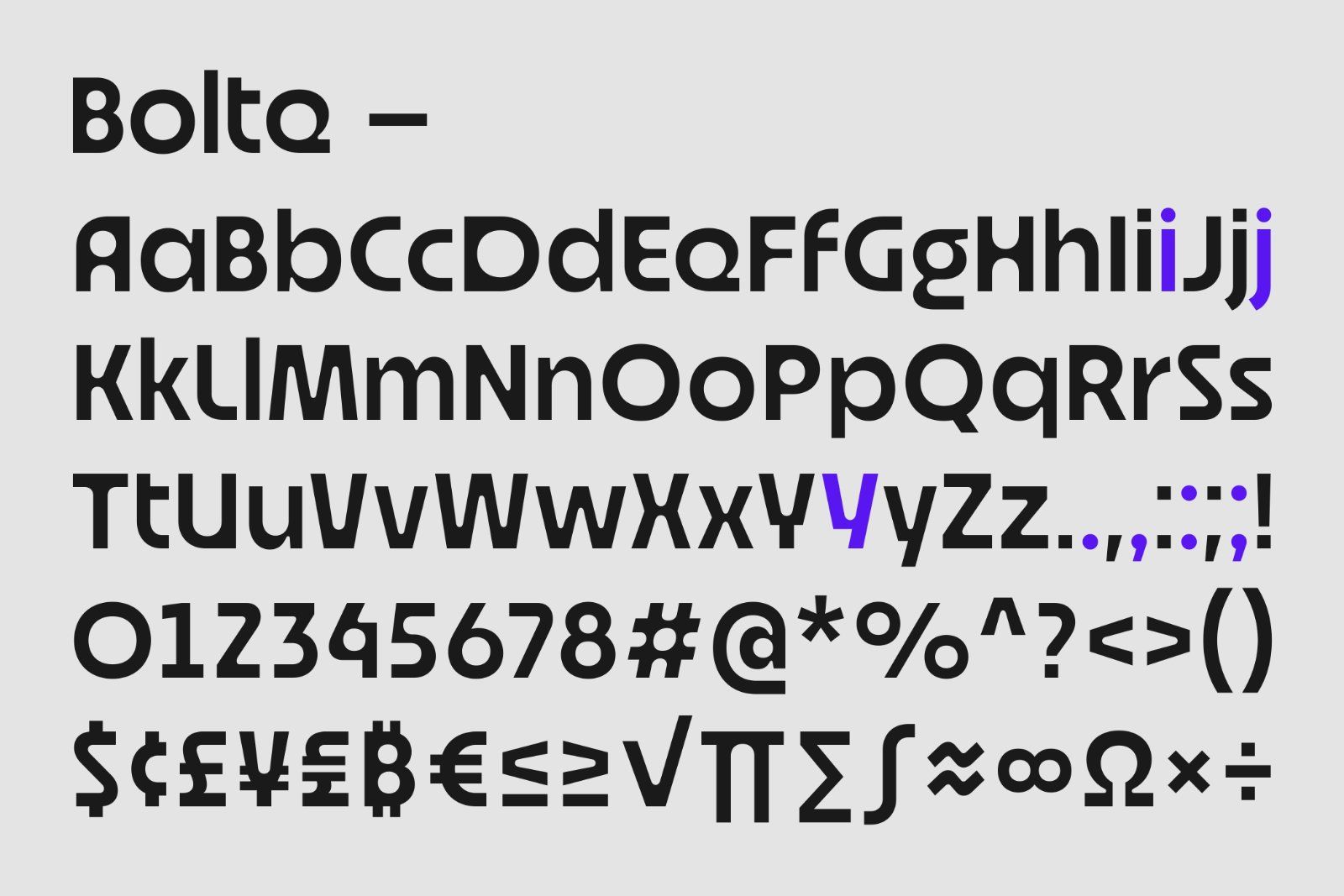 Bolte Sans