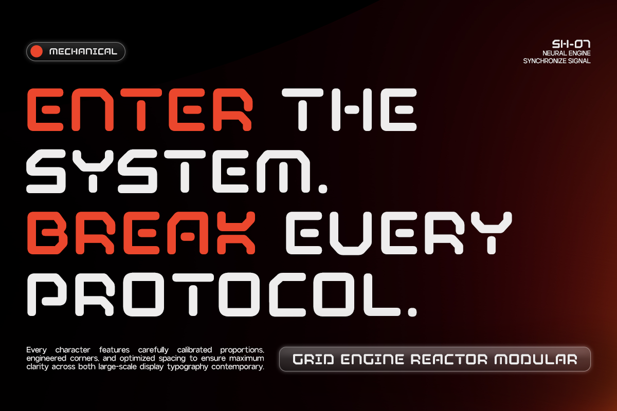 GC Adge – Variable Techno Sans — image 15