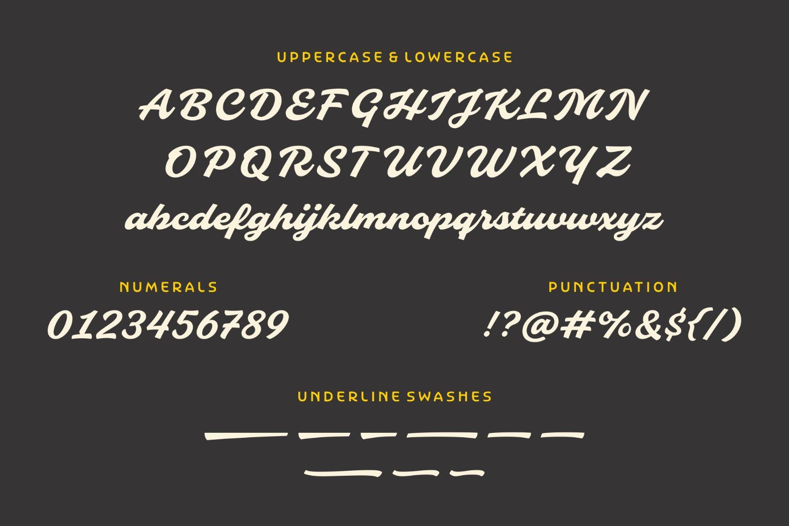 Slideback | Bold & Stylish Script