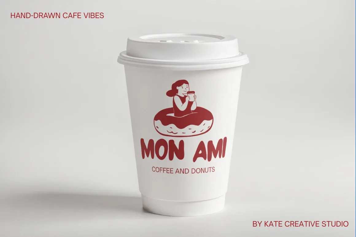 Cafe Vibes Hand Drawn Illustrations — image 15