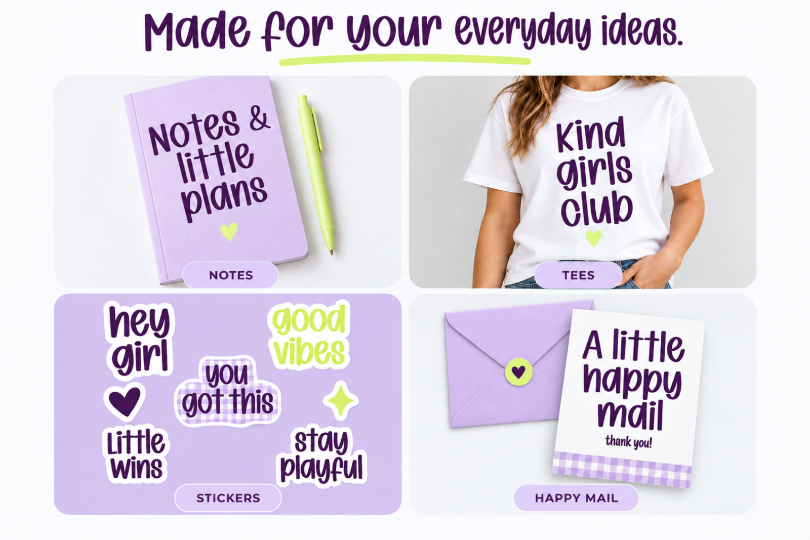 Prep Gals – Cute Bold Handwritten Preppy Font — image 15