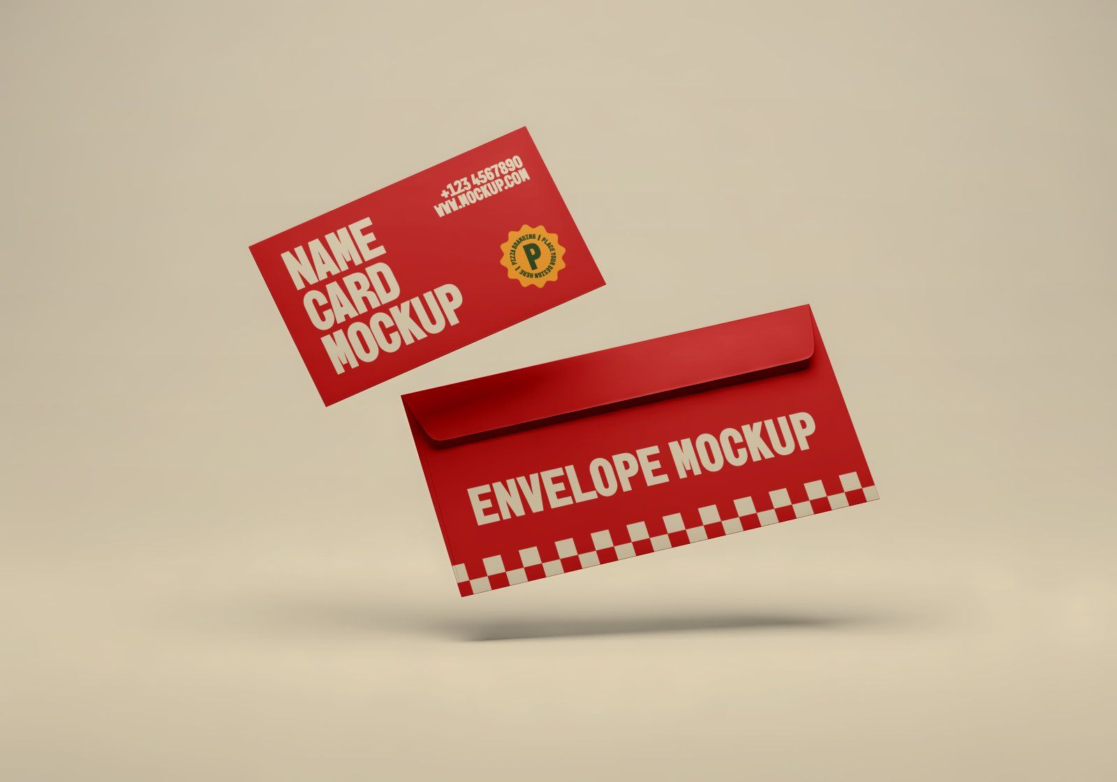 Premium Branding Premium Pizza Store Mockup