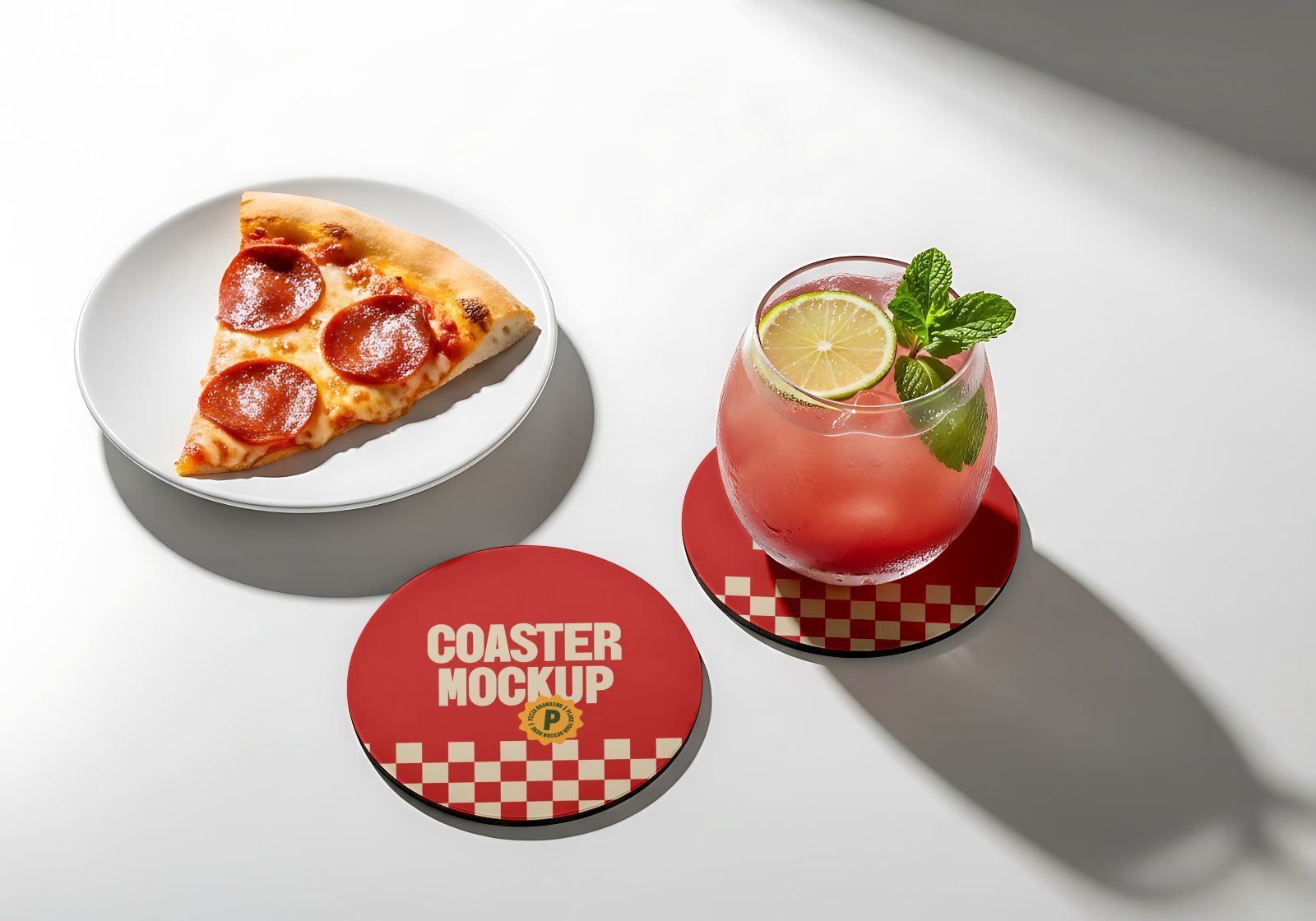 Premium Branding Premium Pizza Store Mockup