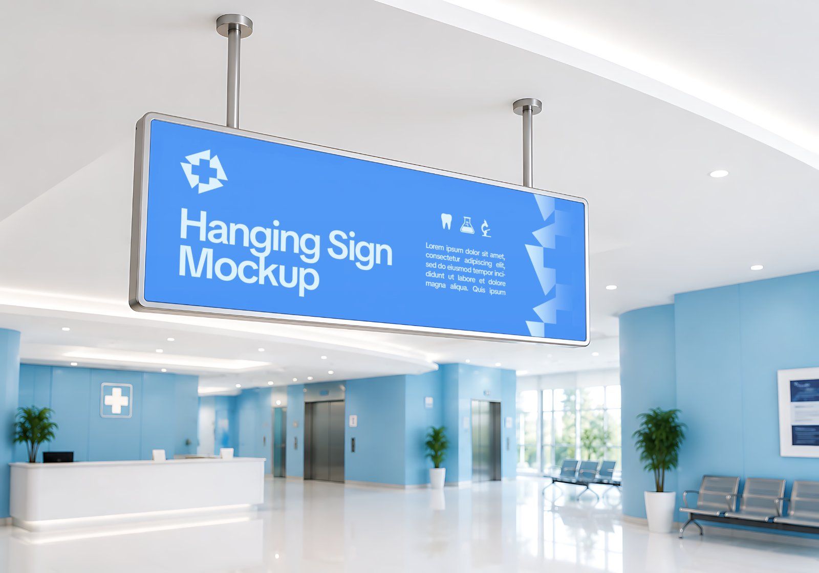 Premium Hospital Branding Mockup Bundle – 15 Professional PSD Scenes for Healthcare & Medical Mega I