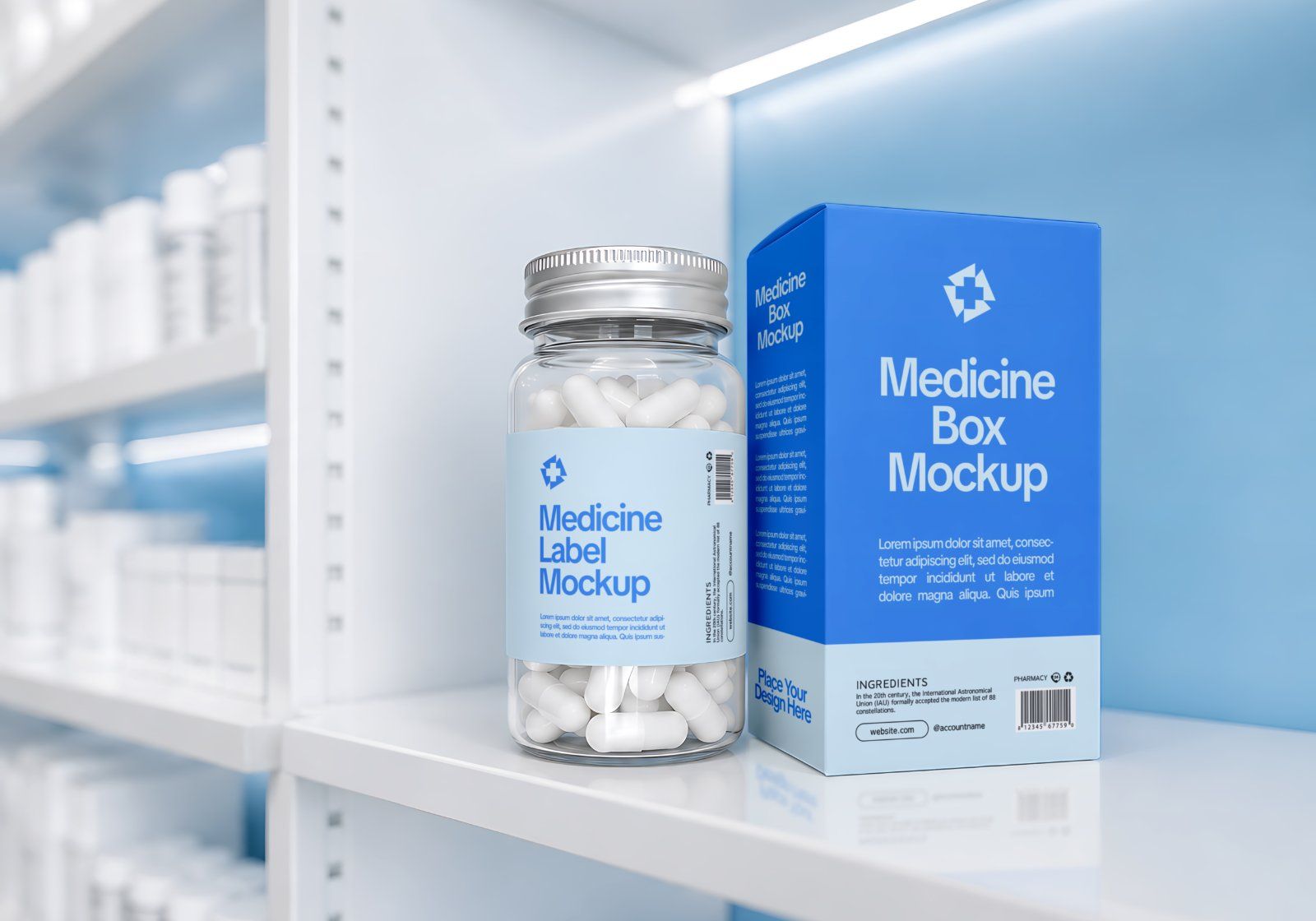 Premium Hospital Branding Mockup Bundle – 15 Professional PSD Scenes for Healthcare & Medical Mega I