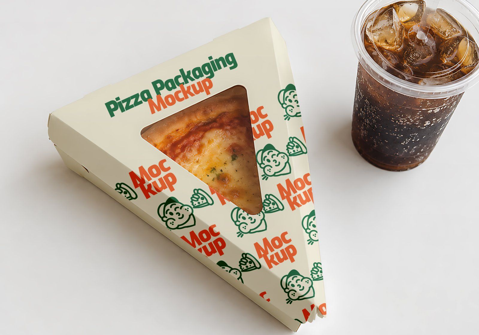 Premium Branding Pizza Mockup