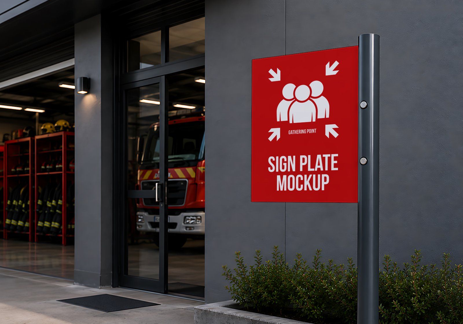 Premium Fire Fighter Branding Mockup Bundle – 15 Rescue PSD Scenes for Emergency Uniforms, Vehicles