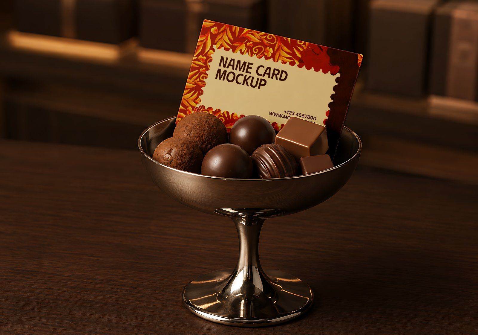 Premium Chocolate Branding Mockup Bundle – 15 Gourmet PSD Scenes for Artisan Packaging, Chocolate Ba