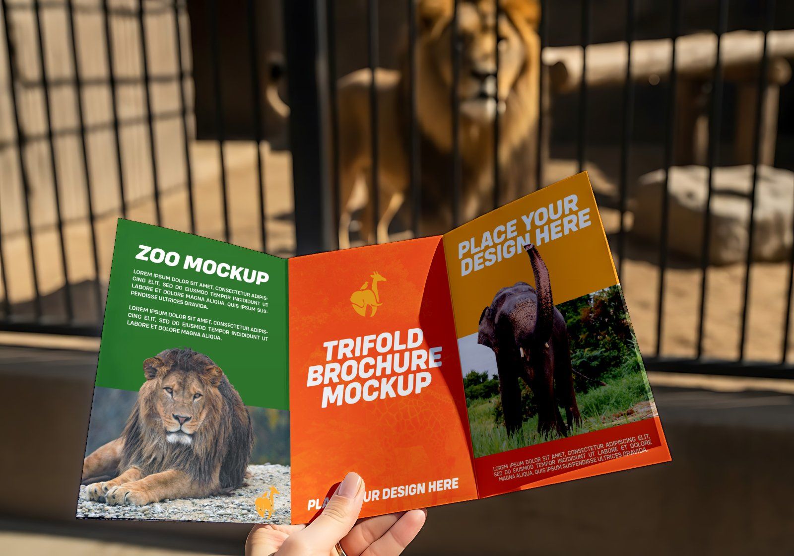 Zoo Branding Mockup Bundle – 15 PSD Templates for Wildlife Park & Animal Conservation Designs