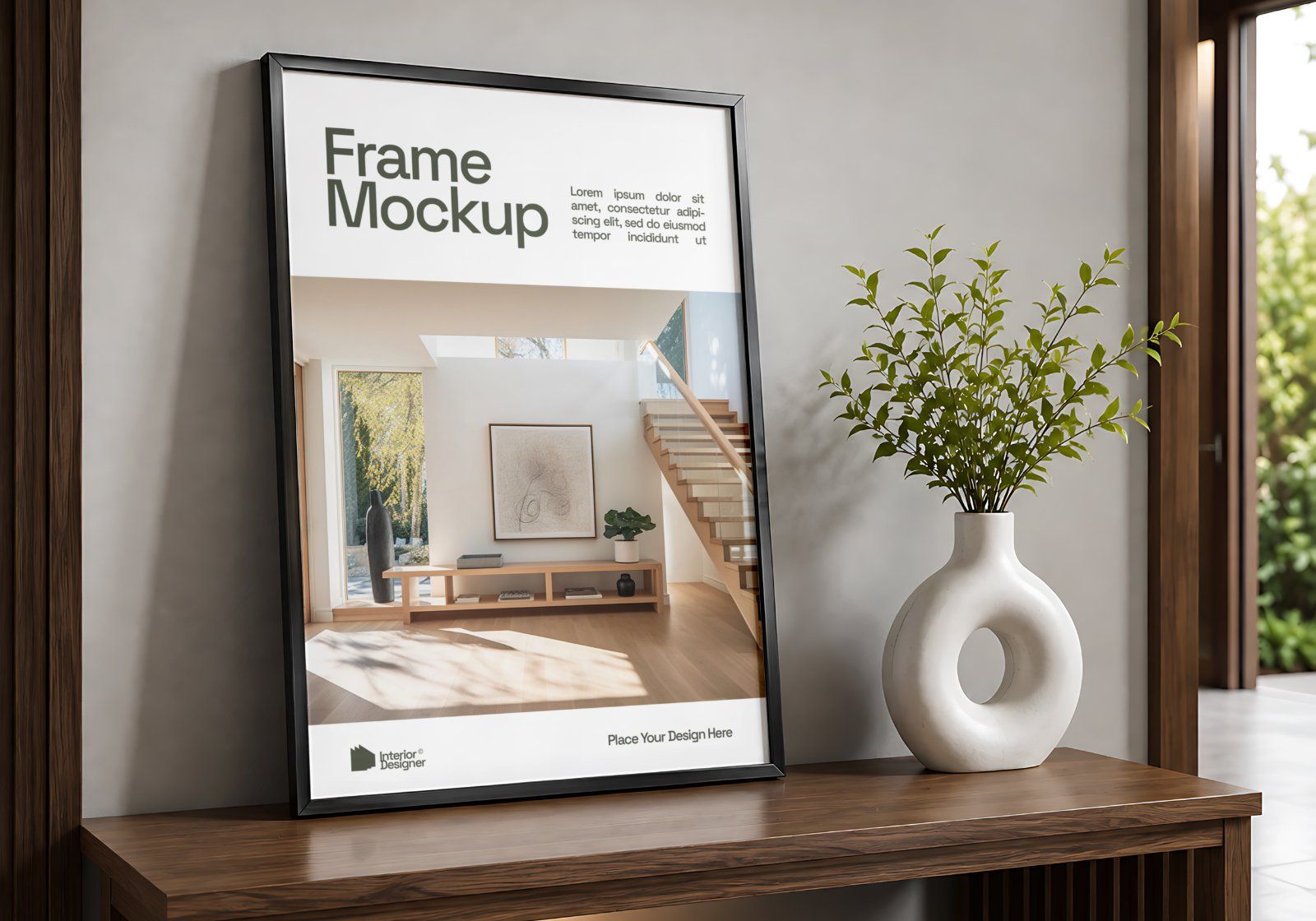 Interior Design Company Mockup Bundle - 15 PSD Templates  Interior Designer & Architecture Firm Bran — image 20