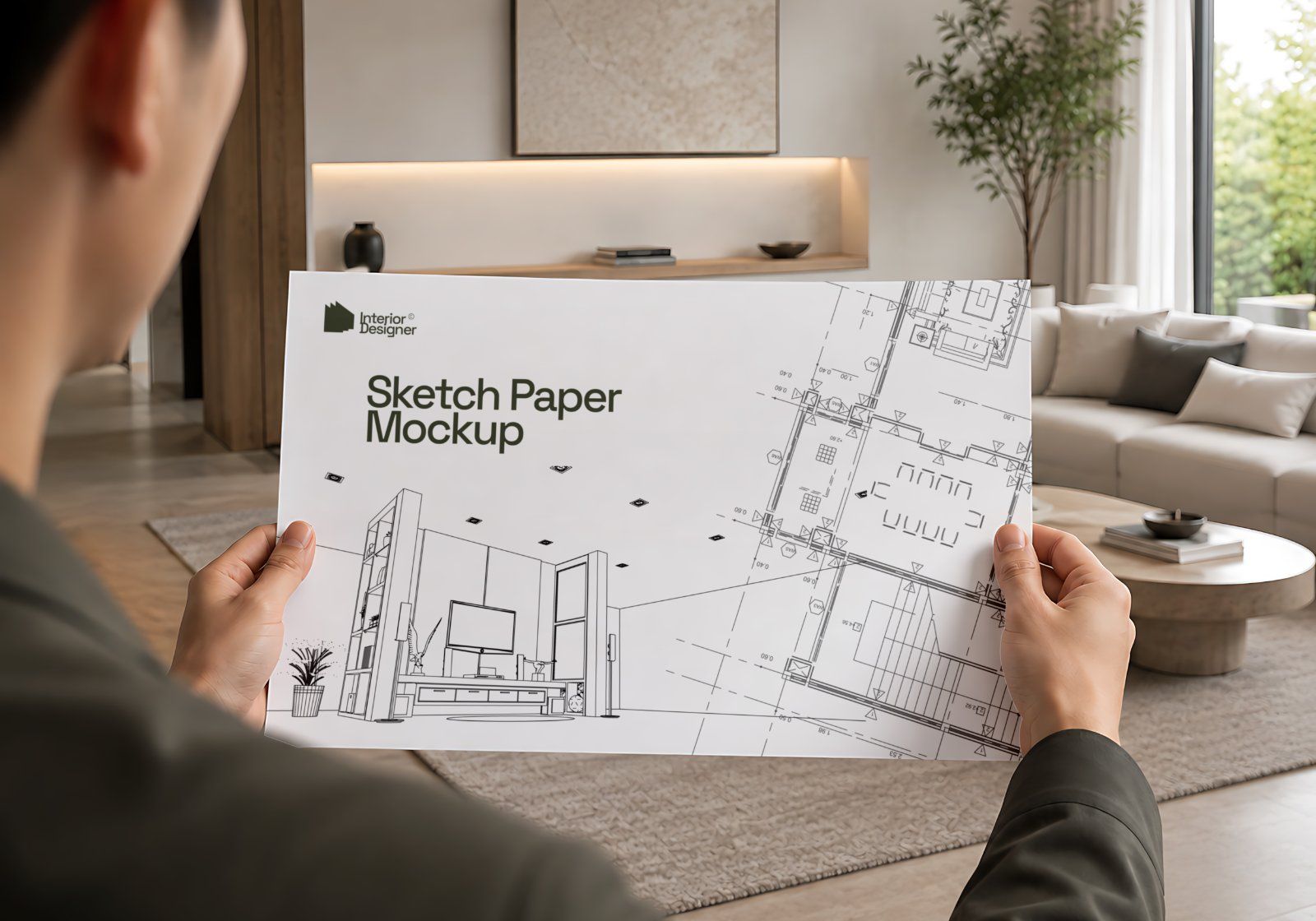 Interior Design Company Mockup Bundle - 15 PSD Templates  Interior Designer & Architecture Firm Bran — image 19