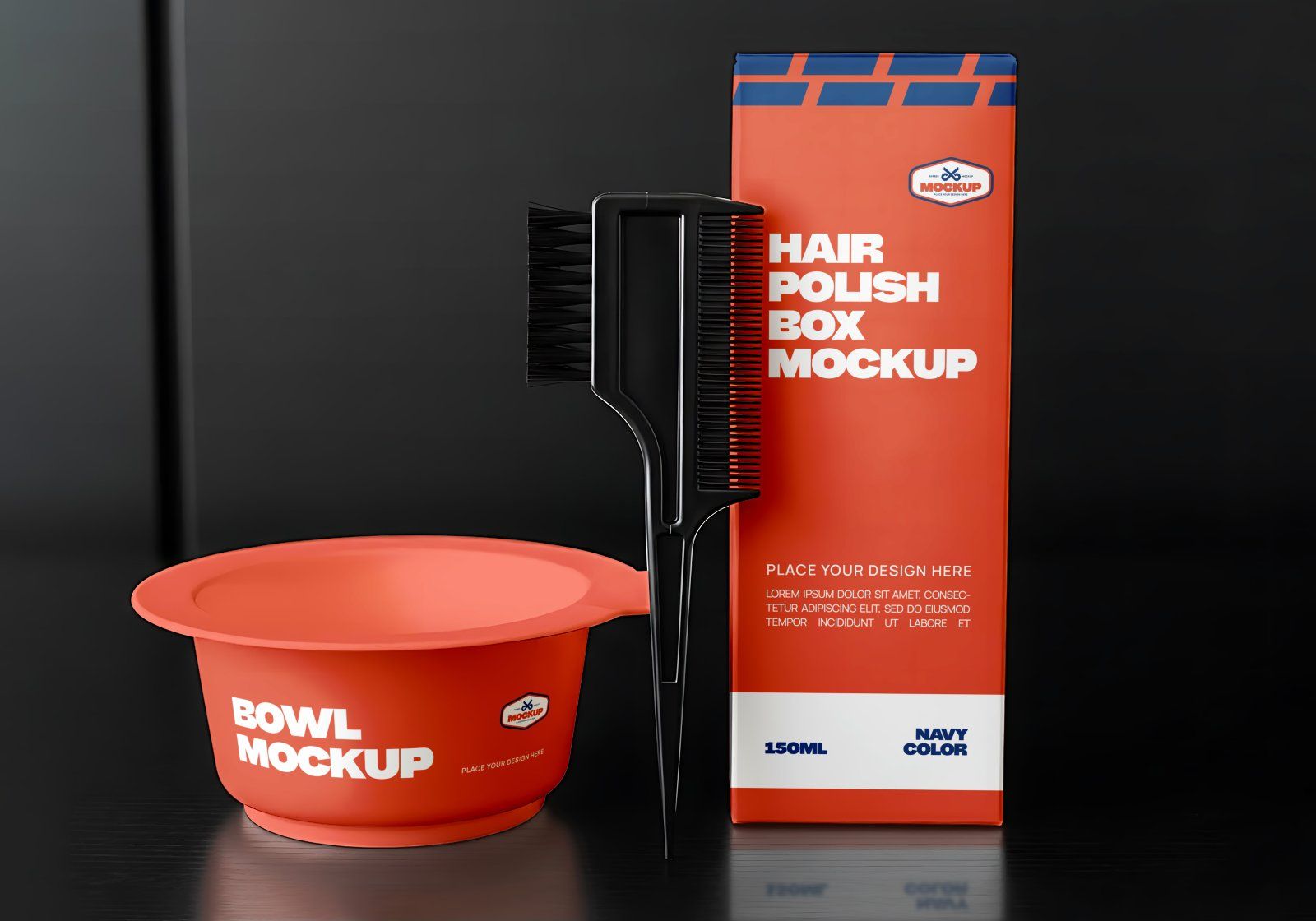 Barbershop Mockup Bundle – 15 Premium PSD for Barber Branding & Grooming Products