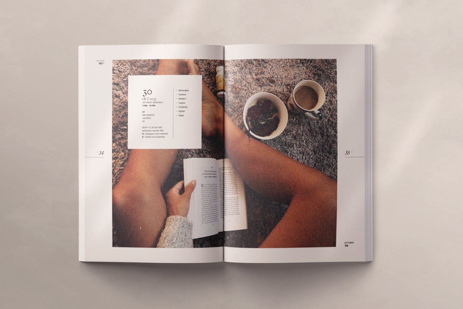 The Life Style Magazine Template