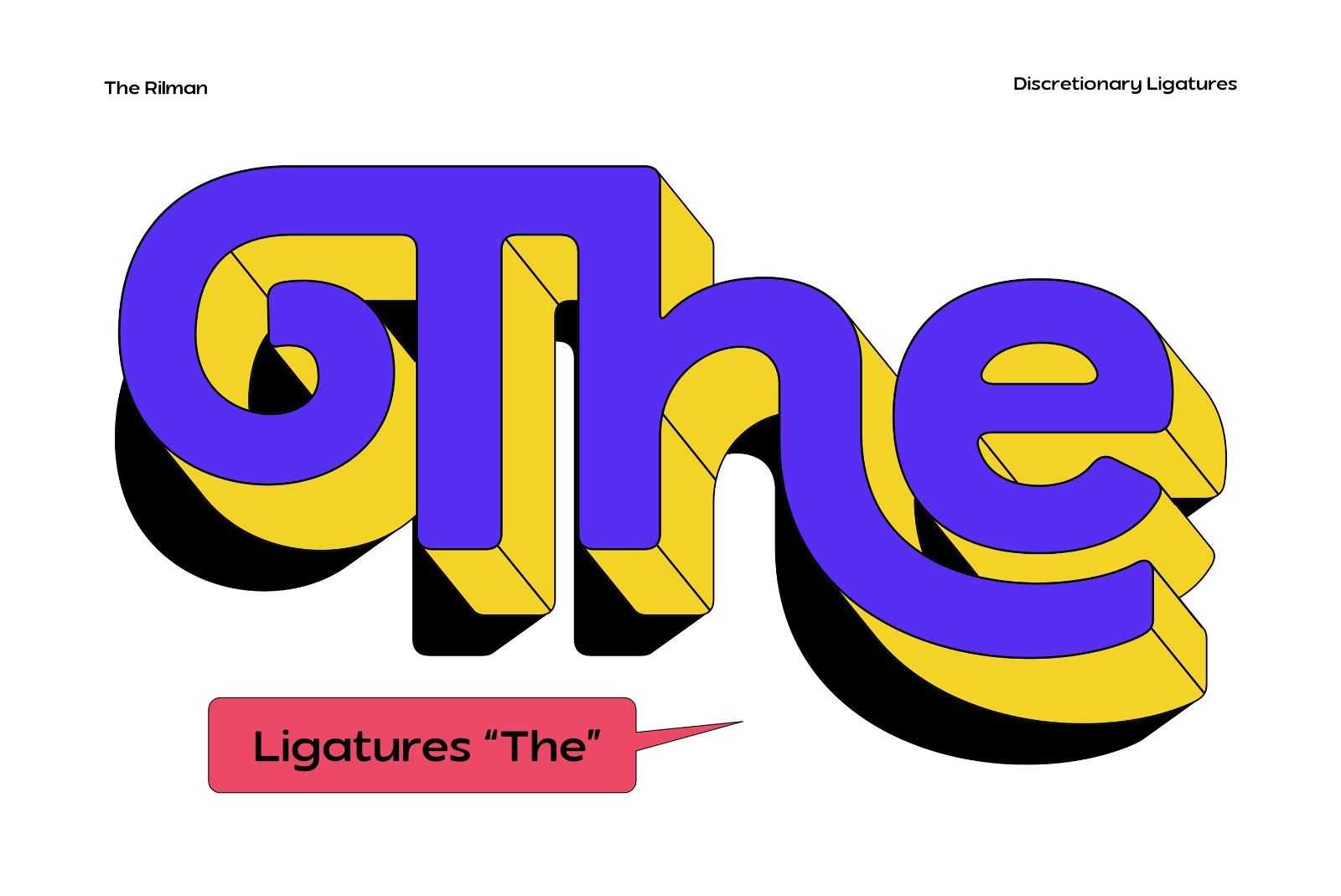 The Rilman - Ligature Rounded — image 16