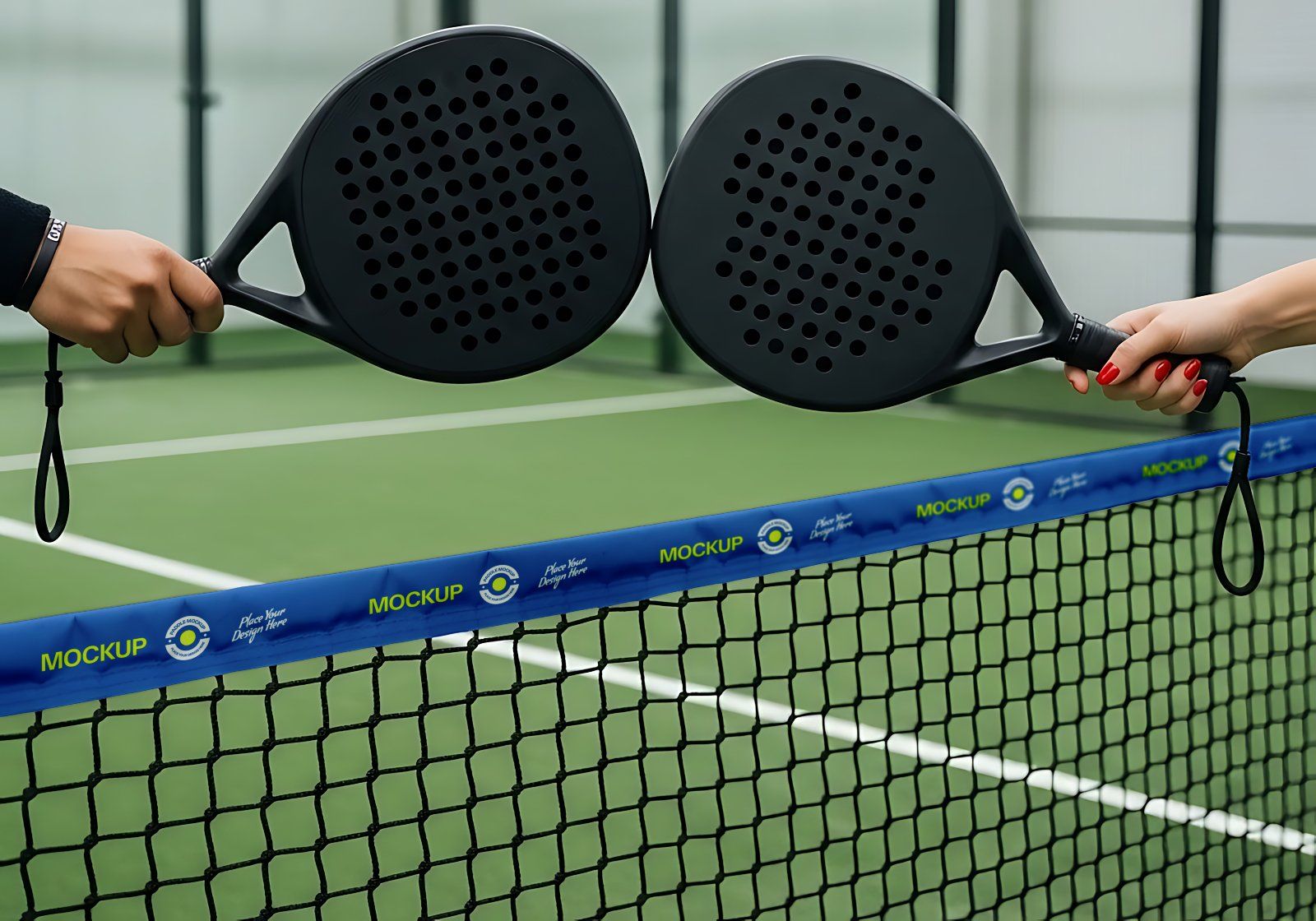 Premium Branding Sport Paddle Mockup