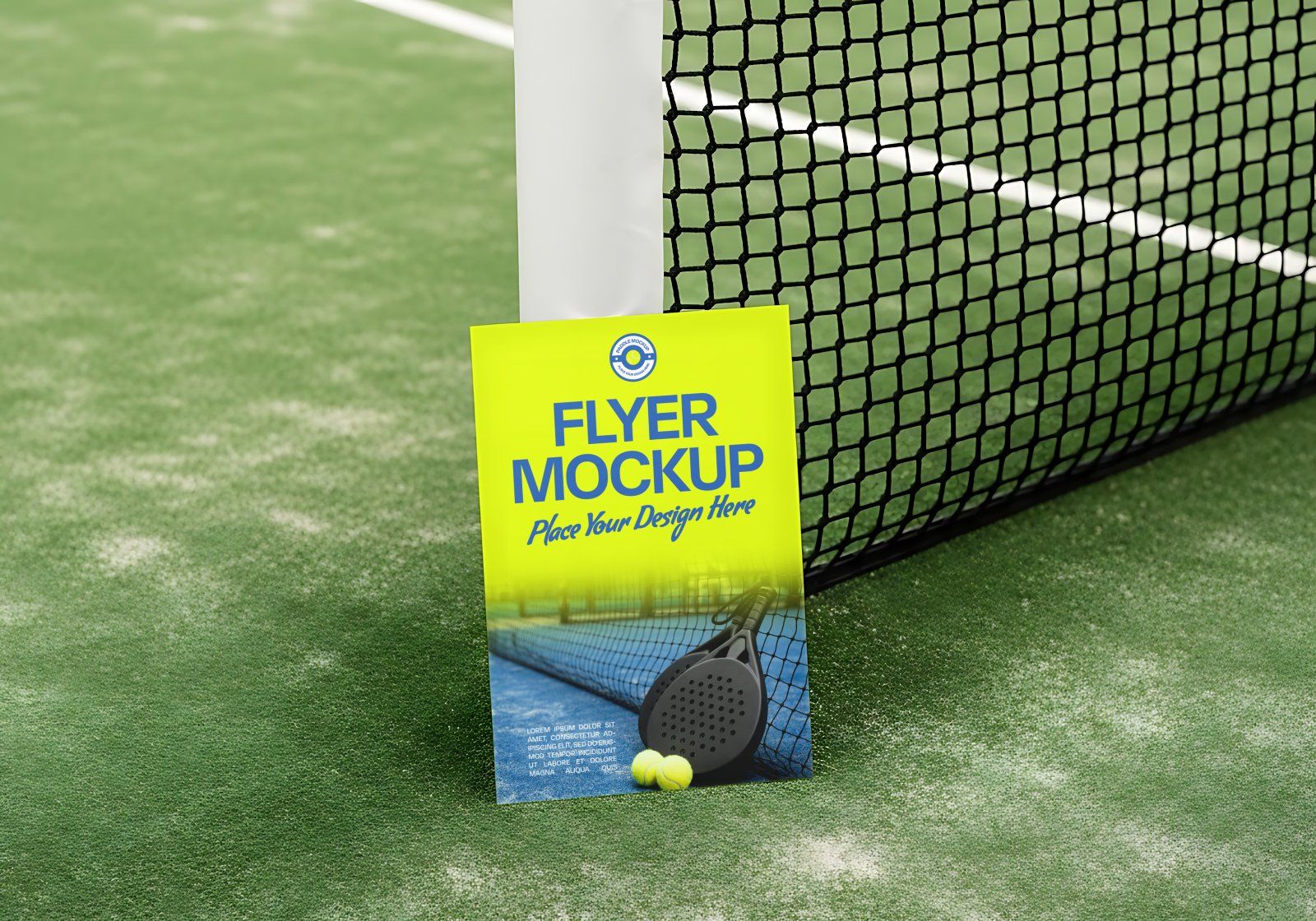 Premium Branding Sport Paddle Mockup