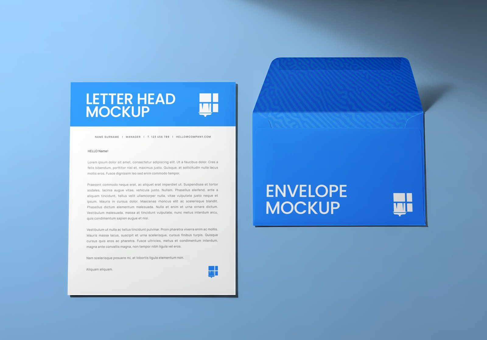 Premium Branding Home Cleaning Mockup