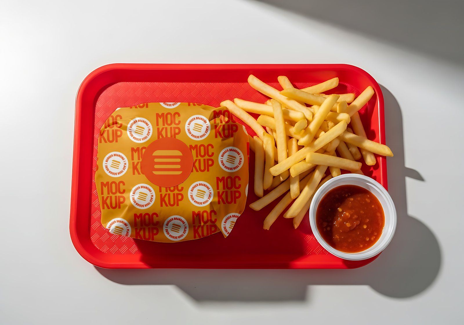Premium Branding Premium Burger Store Mockup