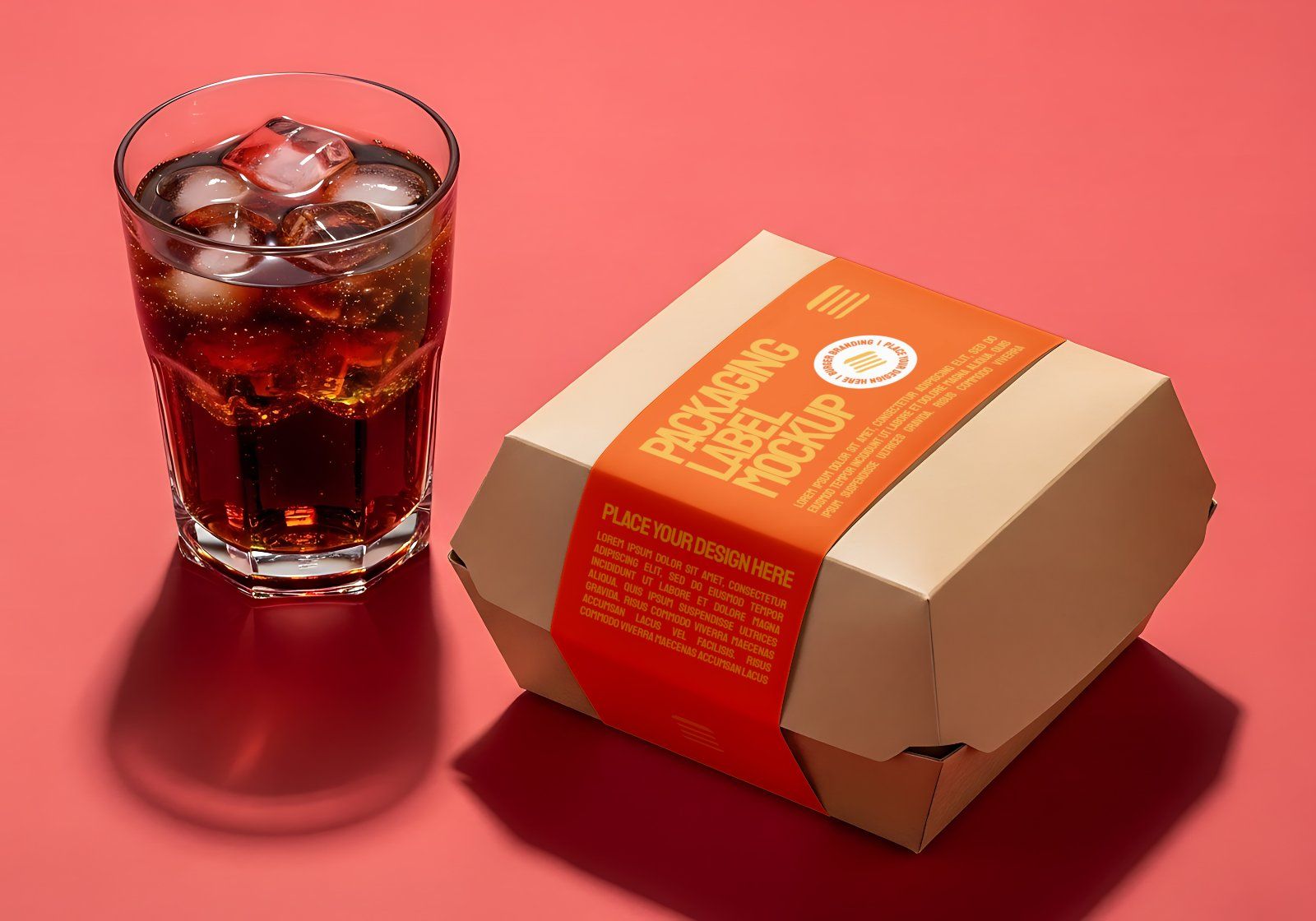 Premium Branding Premium Burger Store Mockup