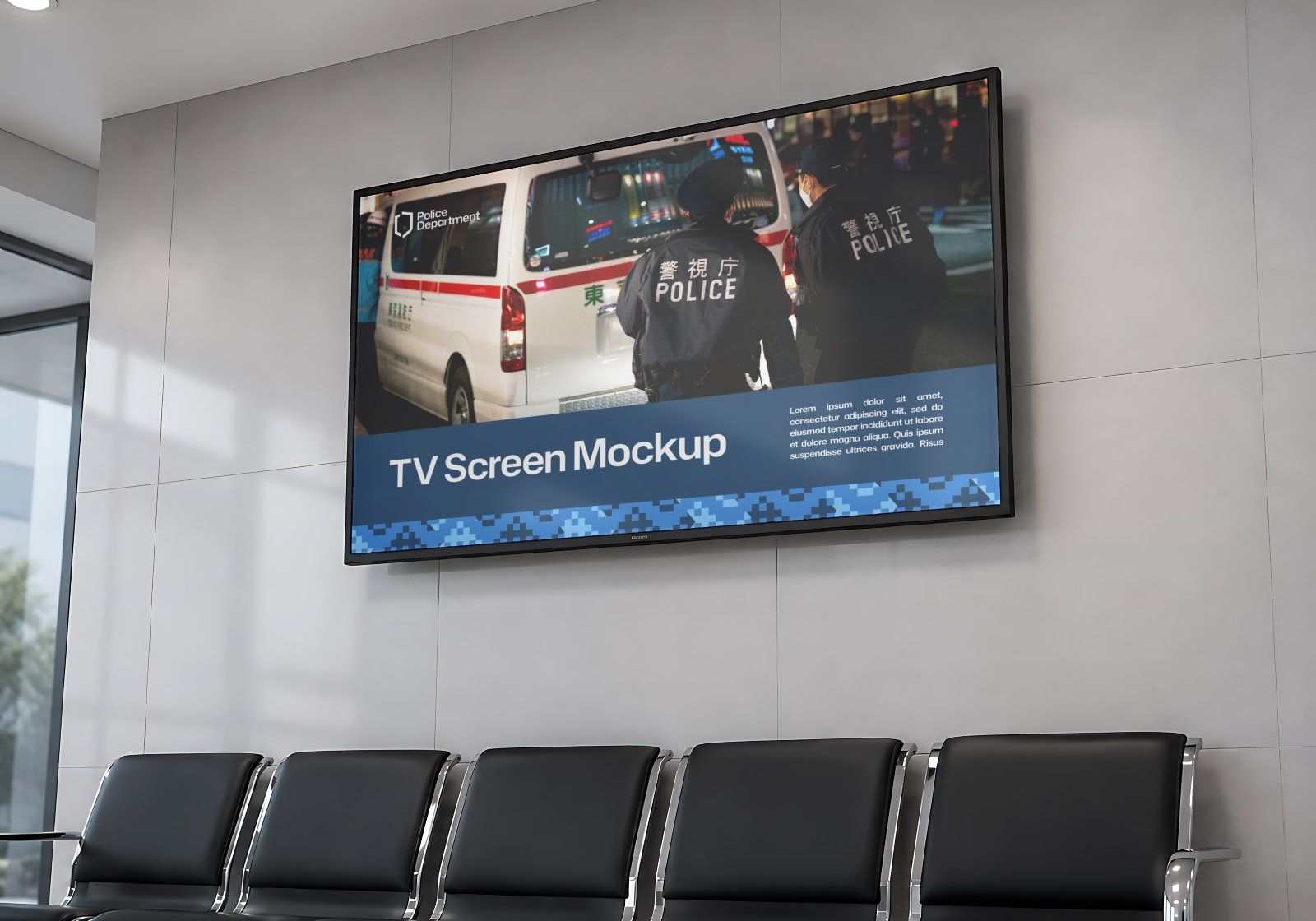 Premium Police or Security Branding Mockup Bundle – 15 Tactical PSD Scenes for Law Enforcement, Unif