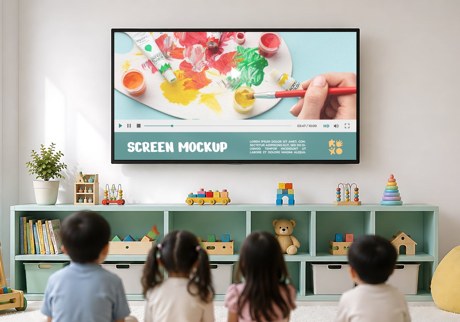 Daycare Center Mockup Bundle - Childcare & Nursery Branding Mockup Pack (15 PSD) — image 18