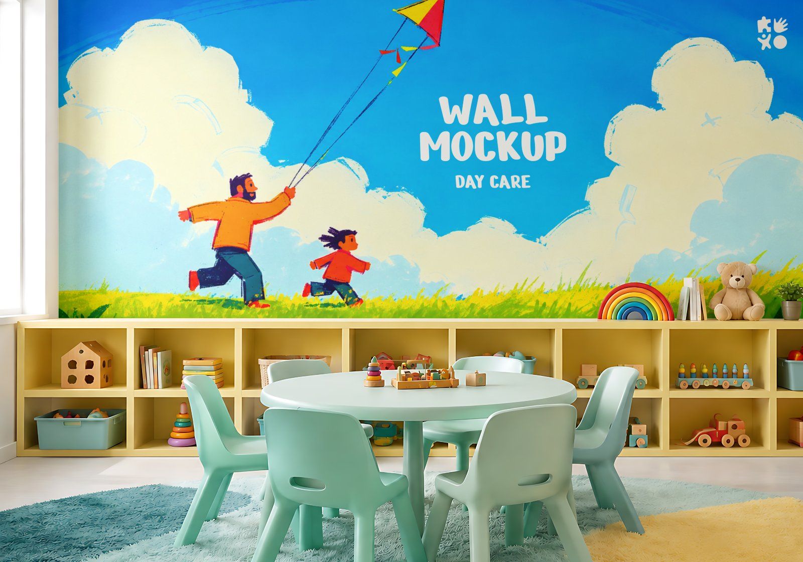 Daycare Center Mockup Bundle - Childcare & Nursery Branding Mockup Pack (15 PSD) — image 12