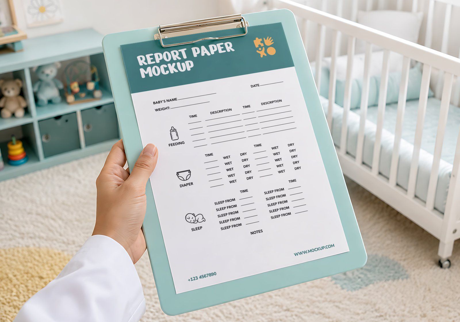 Daycare Center Mockup Bundle - Childcare & Nursery Branding Mockup Pack (15 PSD) — image 10