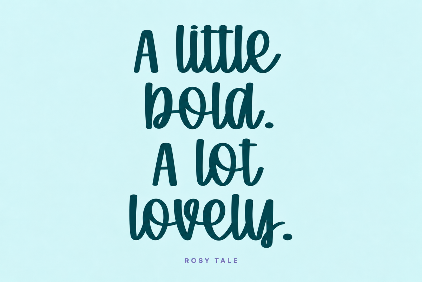 Rosy Tale — Playful Handwritten Script Font — image 17