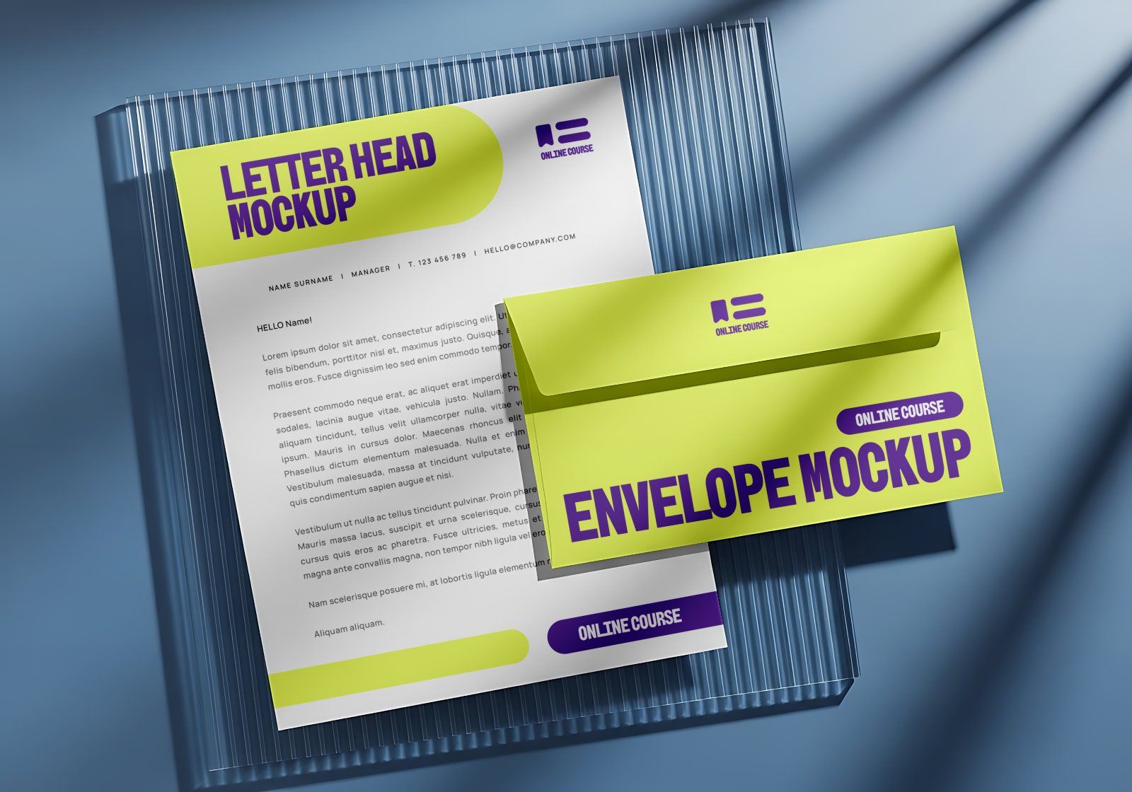 Premium Branding Online Course Mockup