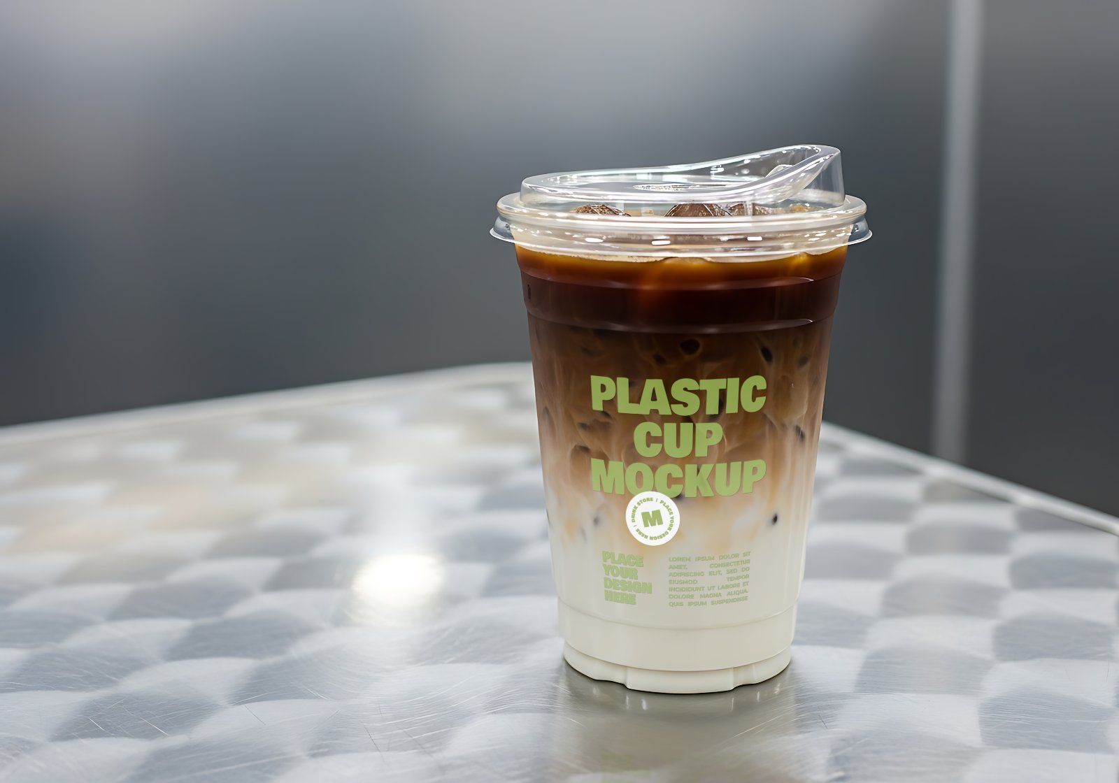 Premium Branding Drinking Store Mockup