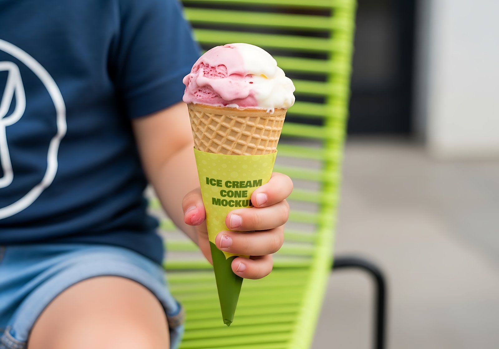 Premium Branding Drinking Store Mockup