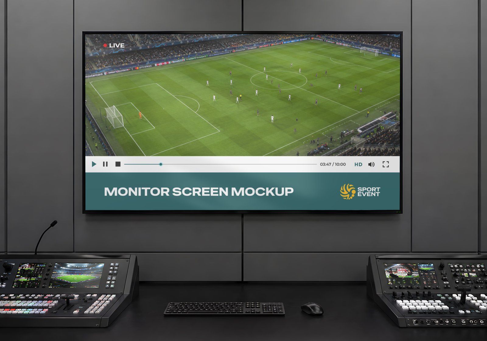 Premium National Sports Event Mockup Bundle – 15 Championship PSD Scenes for Athletic Tournaments, W